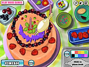 Флеш игра онлайн Летию со дня рождения торт / Brithday Cake